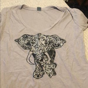 Elephant V Neck